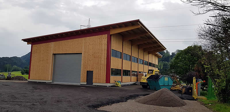 Lagerhalle SJ Holzbau